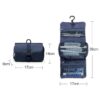 Cosmetic bag with hanging hook