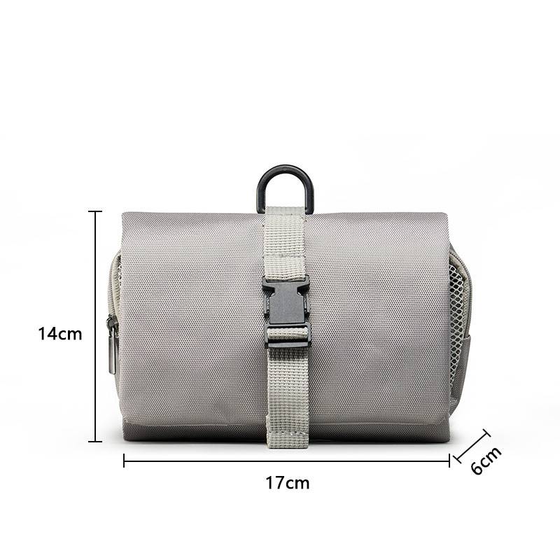 Travel bag with toothbrush compartment