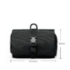 Folding cosmetic bag for easy access