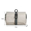 High-capacity toiletry bag for travel