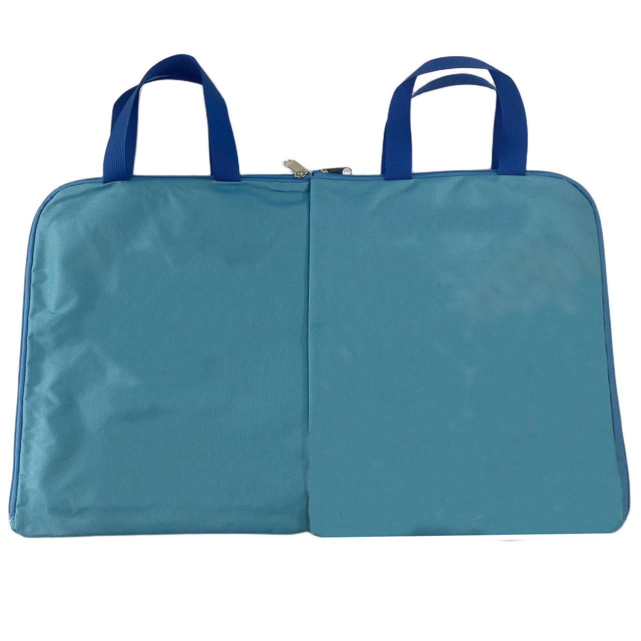 custom polyester bag with multiple compartments and name card holder