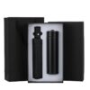 Custom logo thermos bottle and umbrella corporate gift set