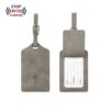 PU leather luggage tag for corporate branding