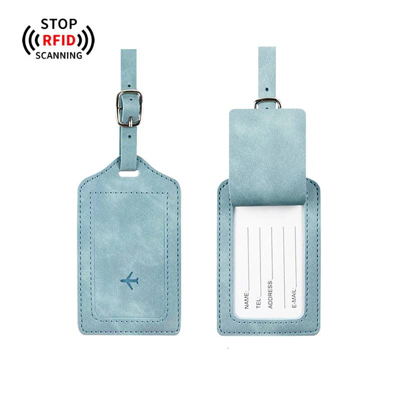 Promotional luggage tag for travel events