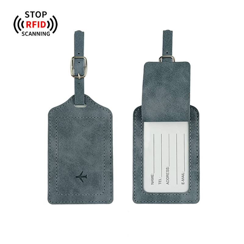 Corporate luggage tag for branding