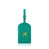 Luggage tag with information card for travellers