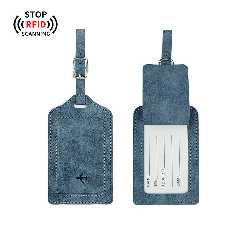 Branded luggage identification tag