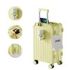 Luggage suitcase designed for airport travel