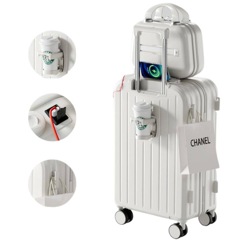 Luggage suitcase for long-distance travel