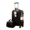 Smart suitcase with phone charging port