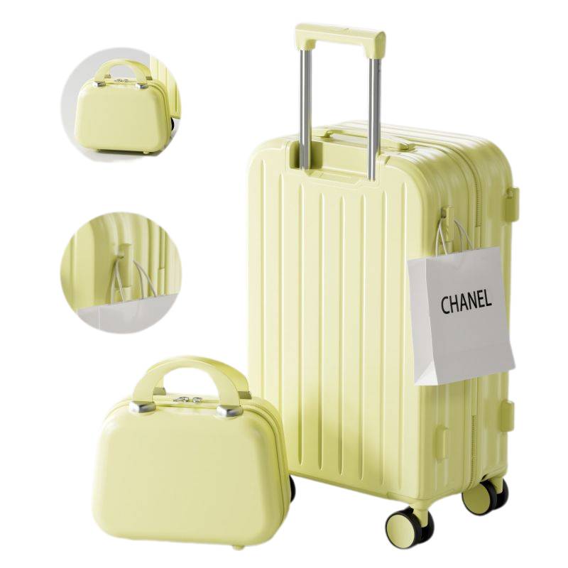 Luggage suitcase with combination lock