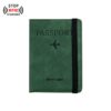 Anti-theft PU leather passport cover