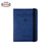PU leather passport holder for business travel