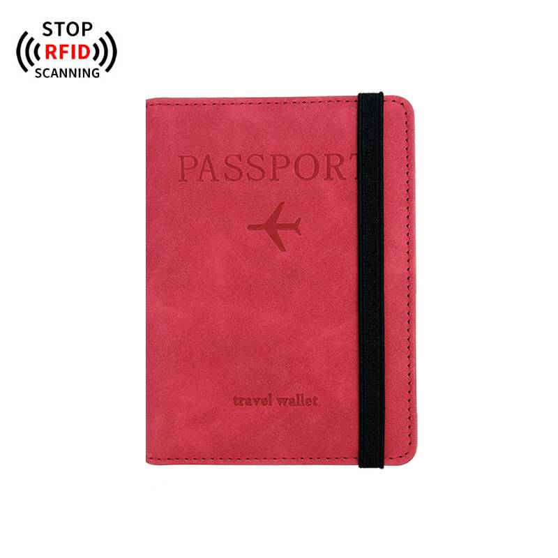 Passport holder for corporate travel gifting