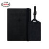 Branded passport cover and luggage tag corporate gift