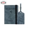 Matching passport cover and luggage tag for branding
