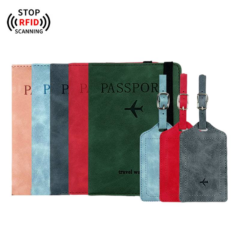 Custom anti-theft passport cover and luggage tag Malaysia