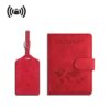 Travel gift set – passport holder and luggage tag