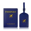 Passport holder and luggage tag set for incentives