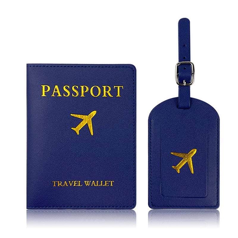 Passport holder and luggage tag set for incentives