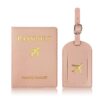 Corporate group travel passport holder and luggage tag