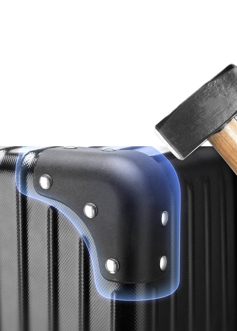 Secure ABS suitcase for corporate and leisure travel
