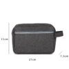 Travel toiletry bag for business and leisure trips