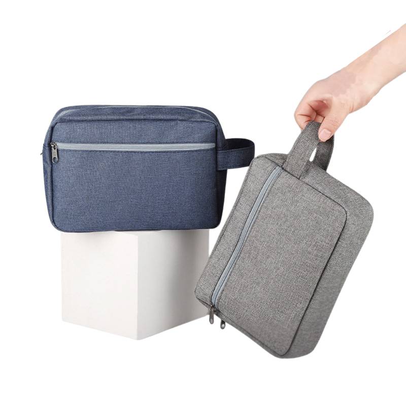 Portable travel toiletry bag with waterproof design