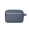 Compact travel toiletry and cosmetic bag