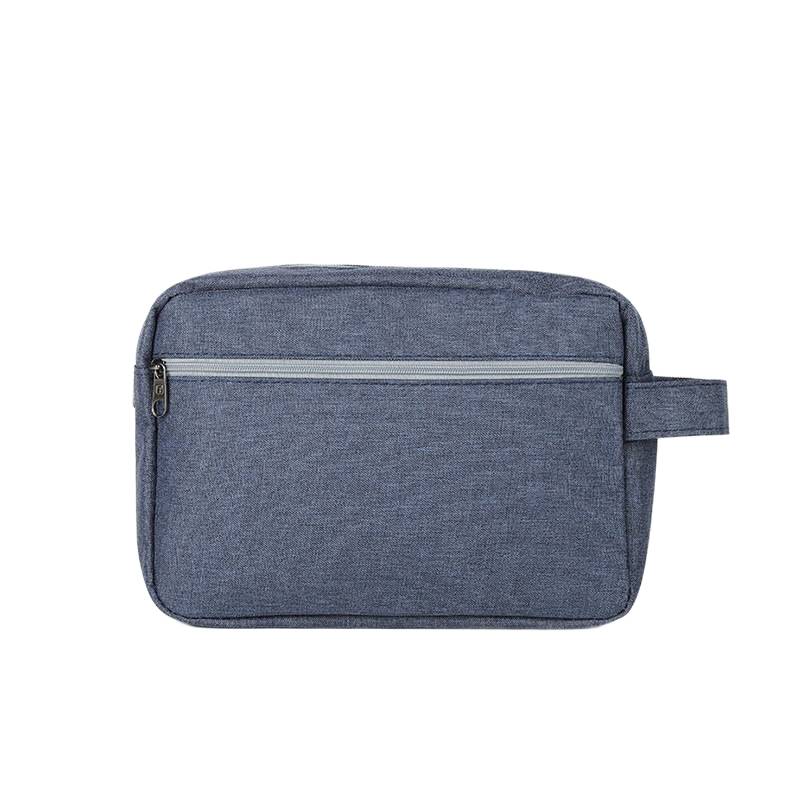 Compact travel toiletry and cosmetic bag