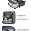 Backpack with multiple storage compartments