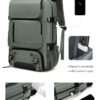 Travel backpack with secure storage