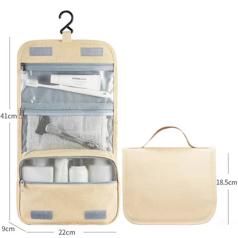 Travel toiletry bag for men and women