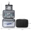 Toiletry bag with hanging hook