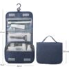 Travel toiletry bag for skincare and cosmetics