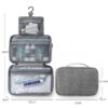 Compact toiletry bag for organised packing