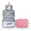 Waterproof travel toiletry bag