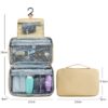 Travel bag with hanging hook and TPU layer
