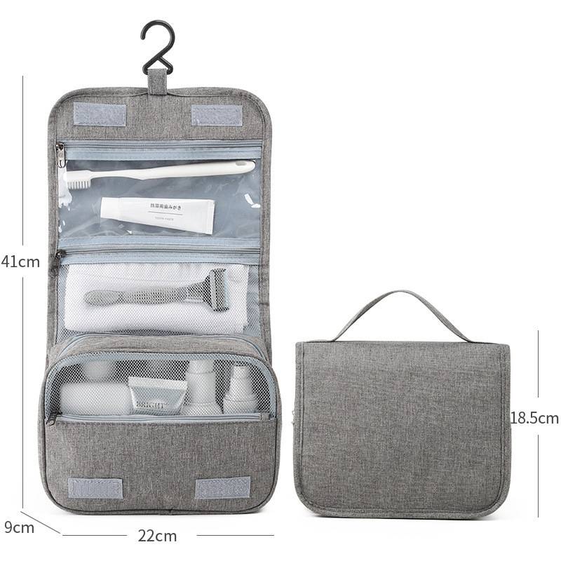 Multi-functional travel toiletry organiser