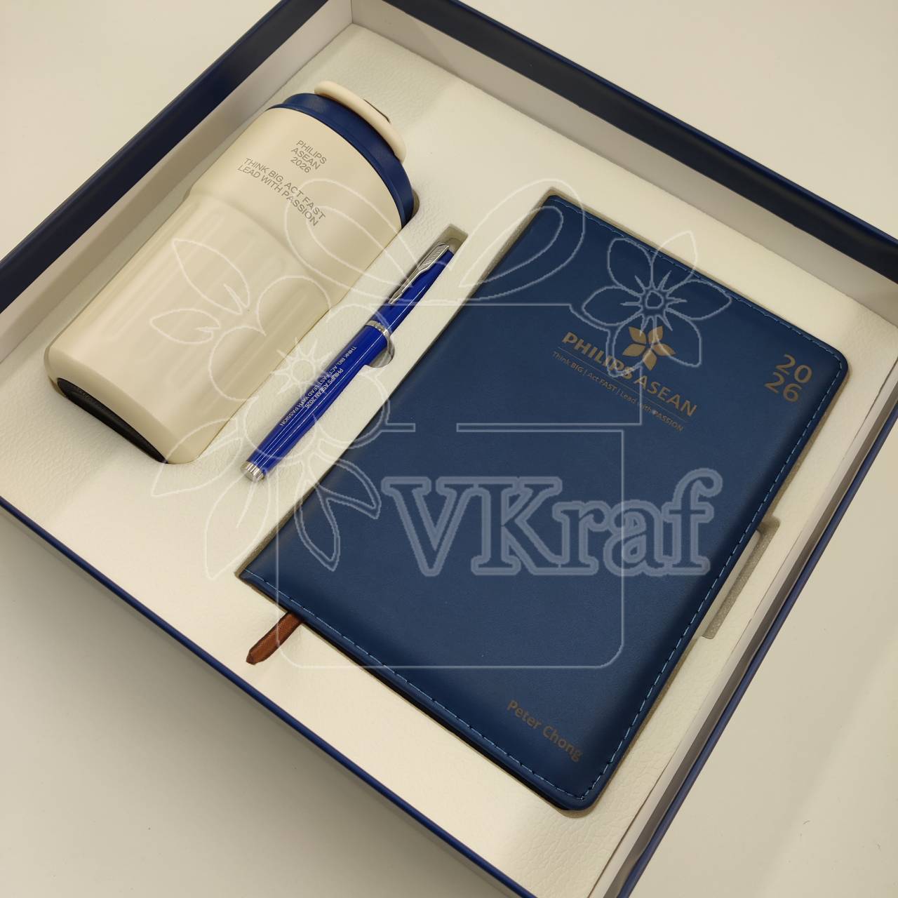 corporate gift set - thermos, pen, notebook Corporate Gift Set - Thermos Mug, Pen, Notebook