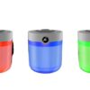 Air humidifier with strong and even mist coverage