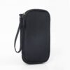 Single layer cable organizer bag with zipper