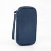 Cable organizer bag in navy blue colour