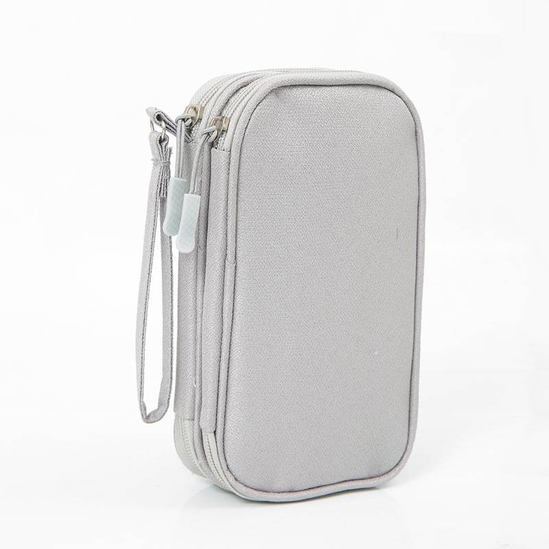 Light grey cable organizer bag