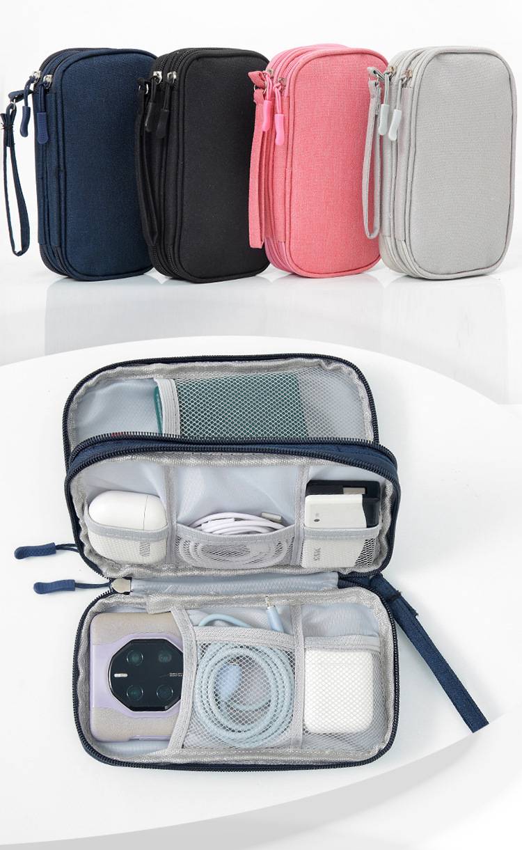 Cable organizer bag for IT equipment packs