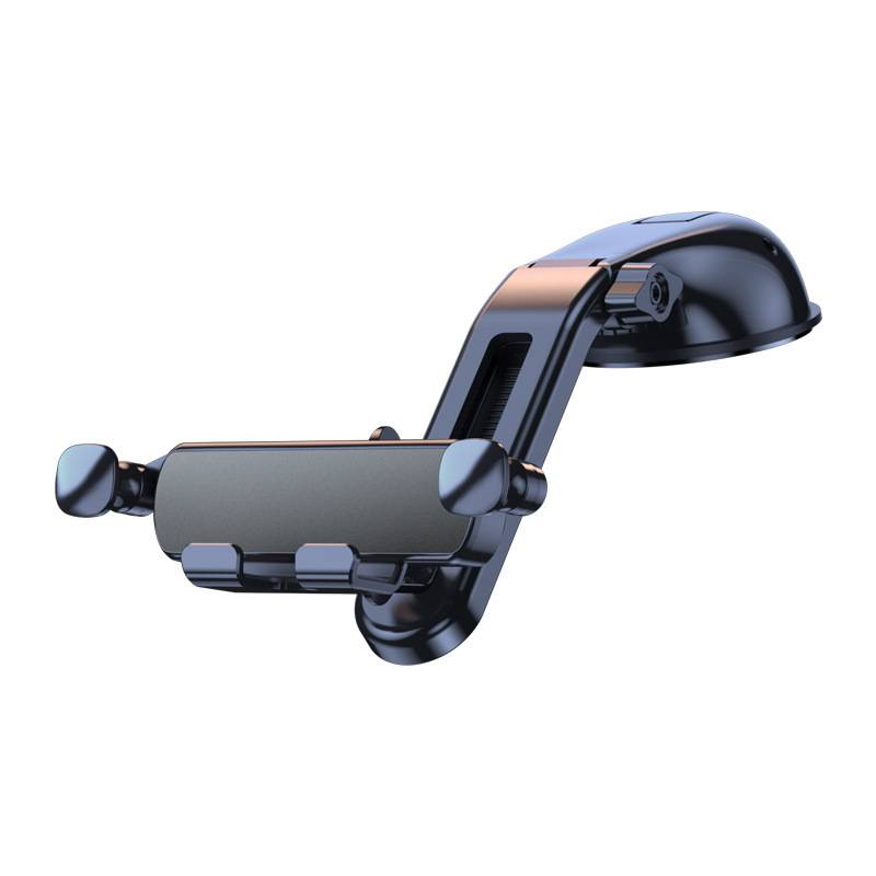 Aluminum alloy car phone holder for hands-free driving
