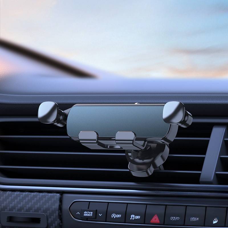 Aluminum alloy phone holder compatible with most smartphones
