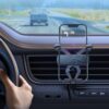 Aluminum alloy car phone holder suitable for corporate gifts Malaysia