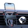 Custom car phone holder with aluminum alloy body