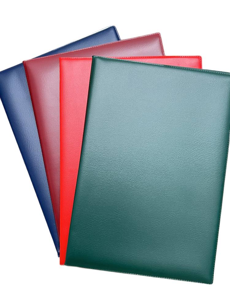 PU leather certificate cover holder in Malaysia for documents and certificates